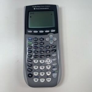 Ti-84 Plus Silver Edition Texas Instruments Graphing Calculator
